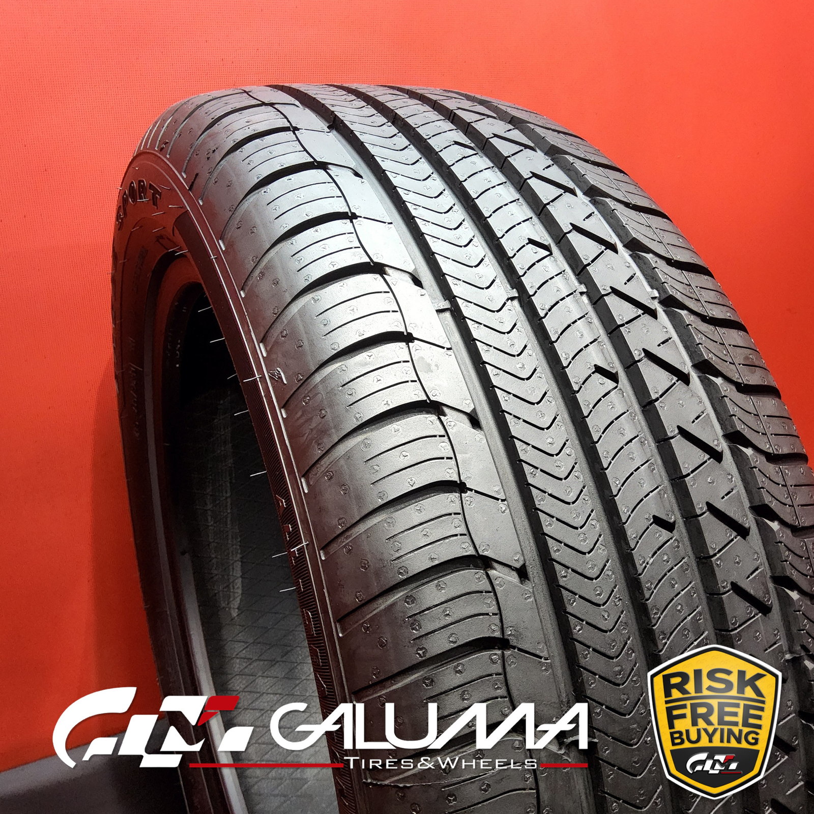 1 (One) Tire LikeNEW Goodyear Eagle Sport (AO) 235/50R19 235/50/19 2355019 86964