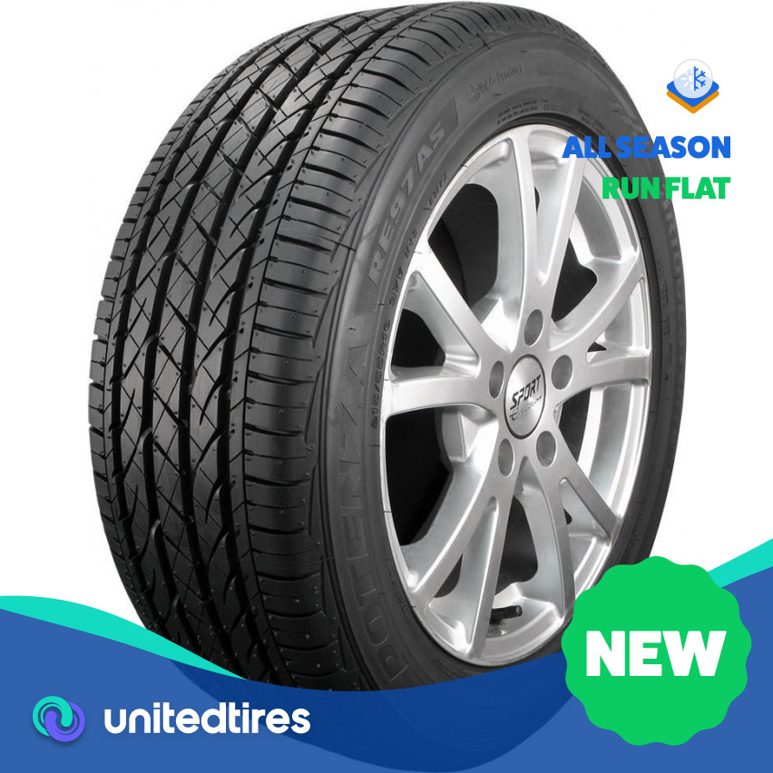New P 225/55R17 Bridgestone Potenza RE97AS RFT 95V