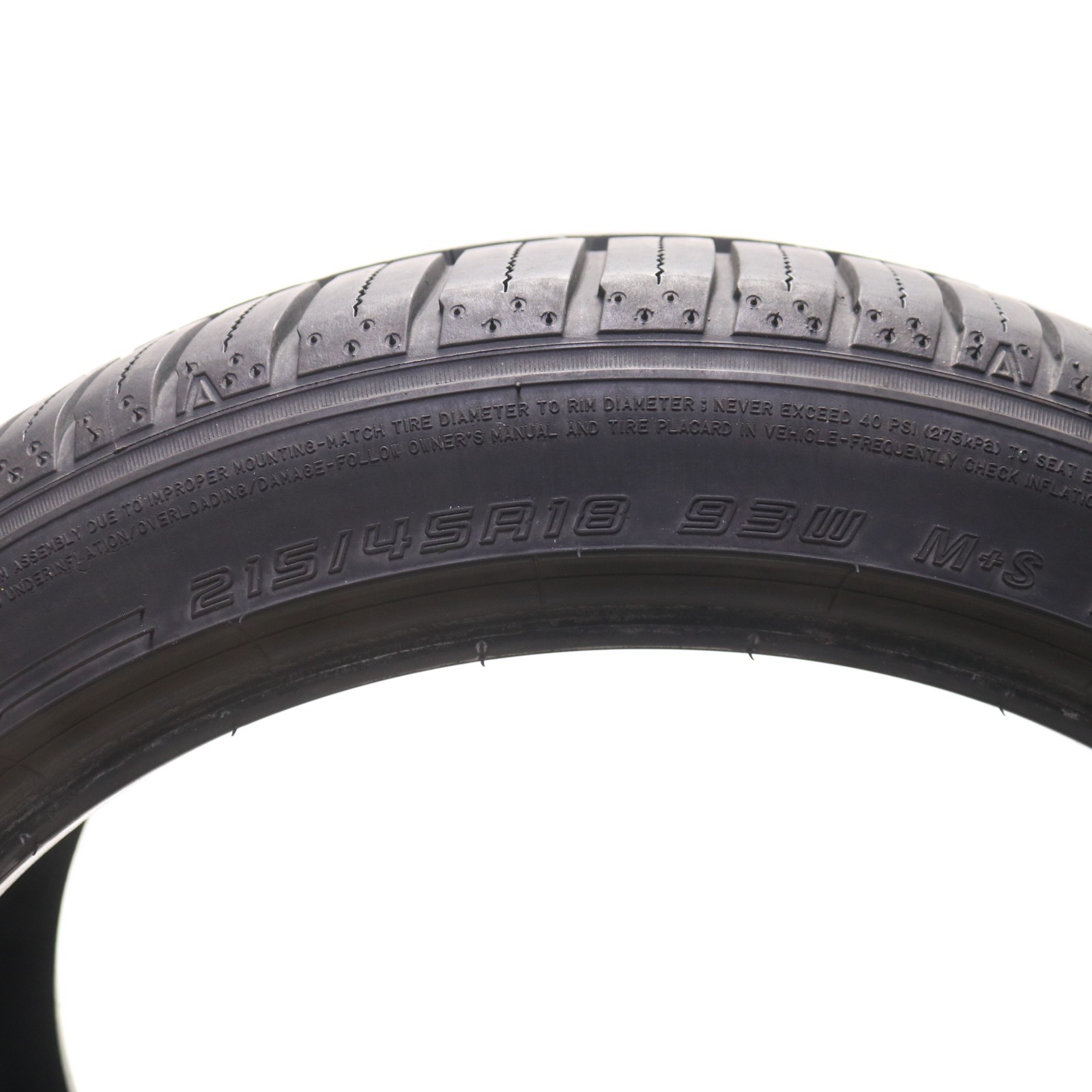 Set of 4 Used 215/45R18 Sumitomo HTR AS P03 – 93W – 7-7.5/32