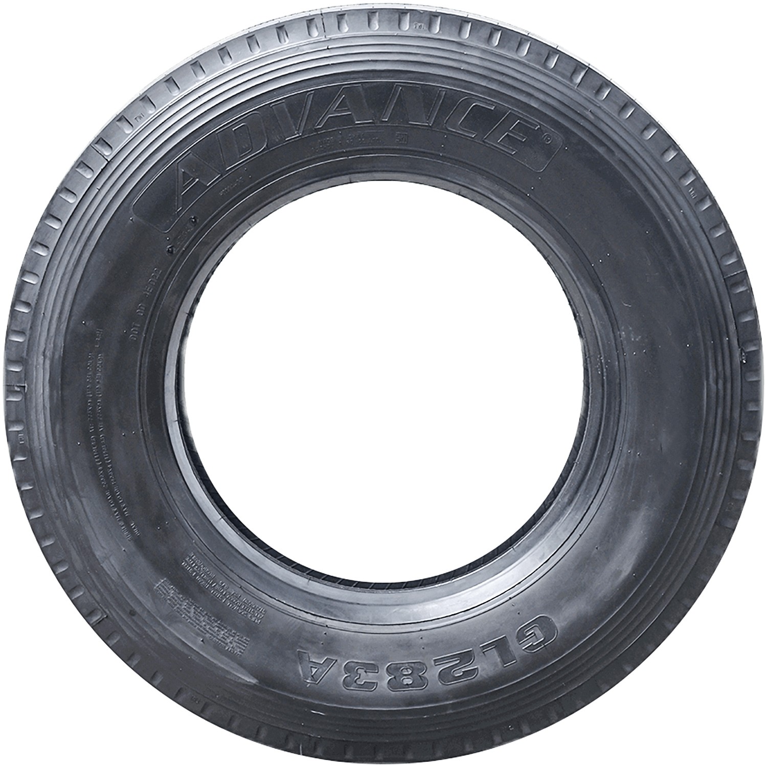 2 Tires Advance GL283A 255/70R22.5 Load H 16 Ply All Position Commercial