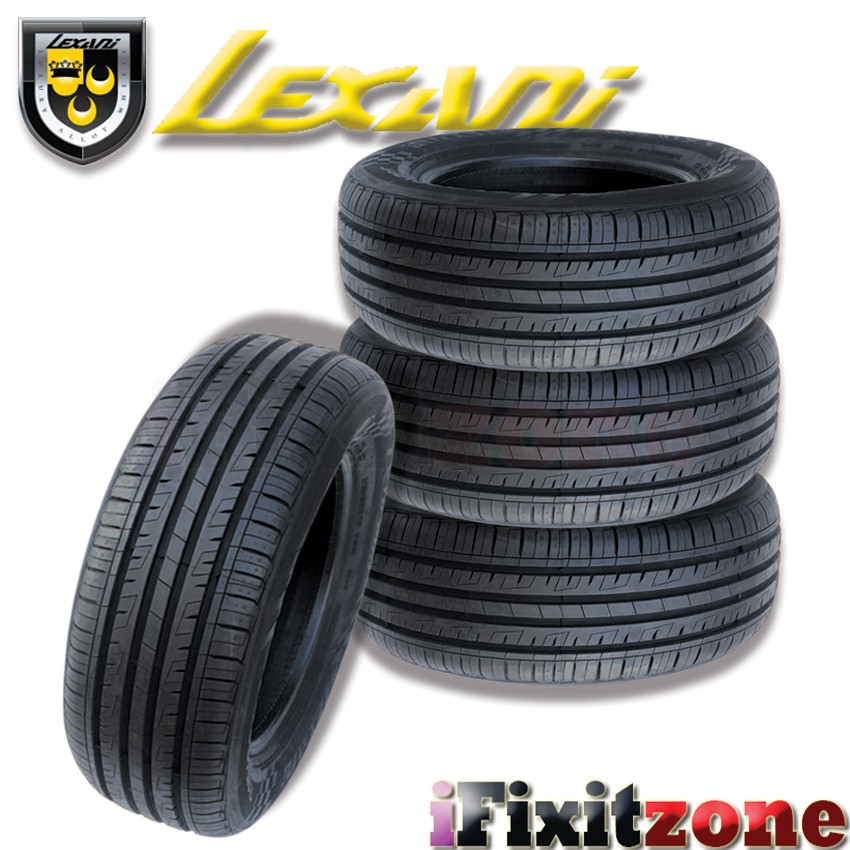4 Lexani LXTR-203 195/70R14 91H Tires, 50K Mileage Warranty, All Season Touring
