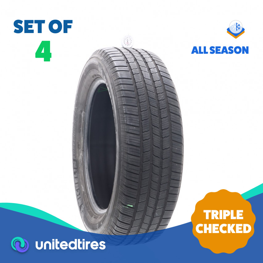 Set of (4) Used 245/60R20 Michelin Defender LTX M/S 107H – 6.5-7.5/32