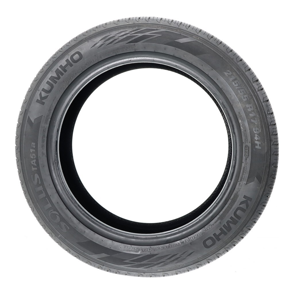 Used 215/55R17 Kumho Solus TA51a 94H – 9/32