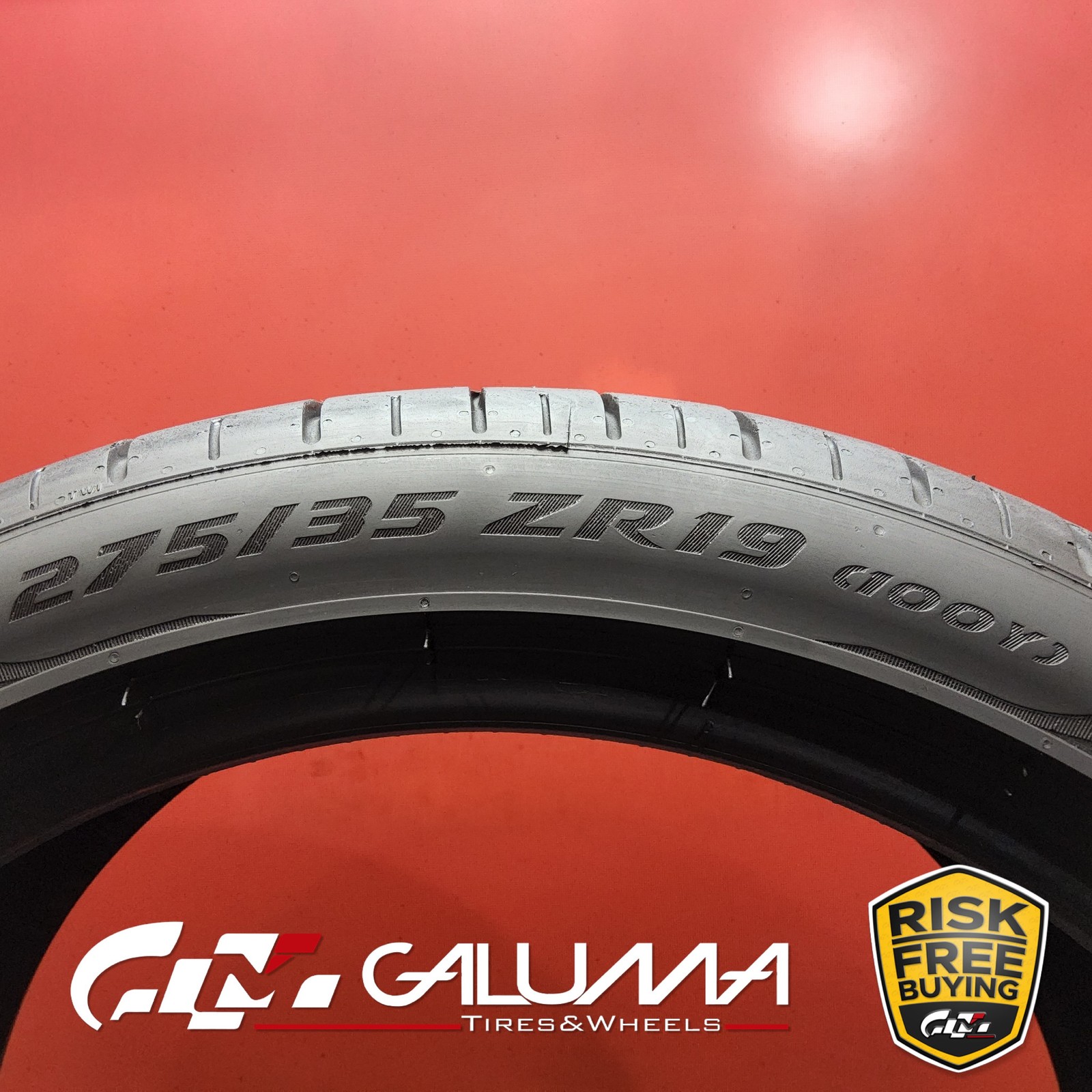 1 (One) Tire LikeNEW Pirelli P-Zero (PZ4) ★ XL 275/35ZR19 275/35/19 100Y #94296