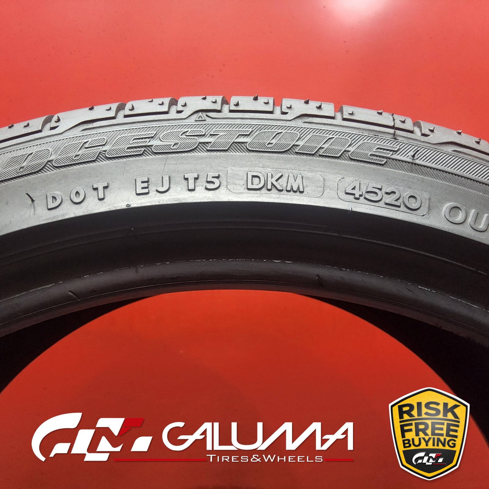 Set of 2 Tires Bridgestone Potenza RE050A RFT RunFlat 255/35R18 No Repairs 95346
