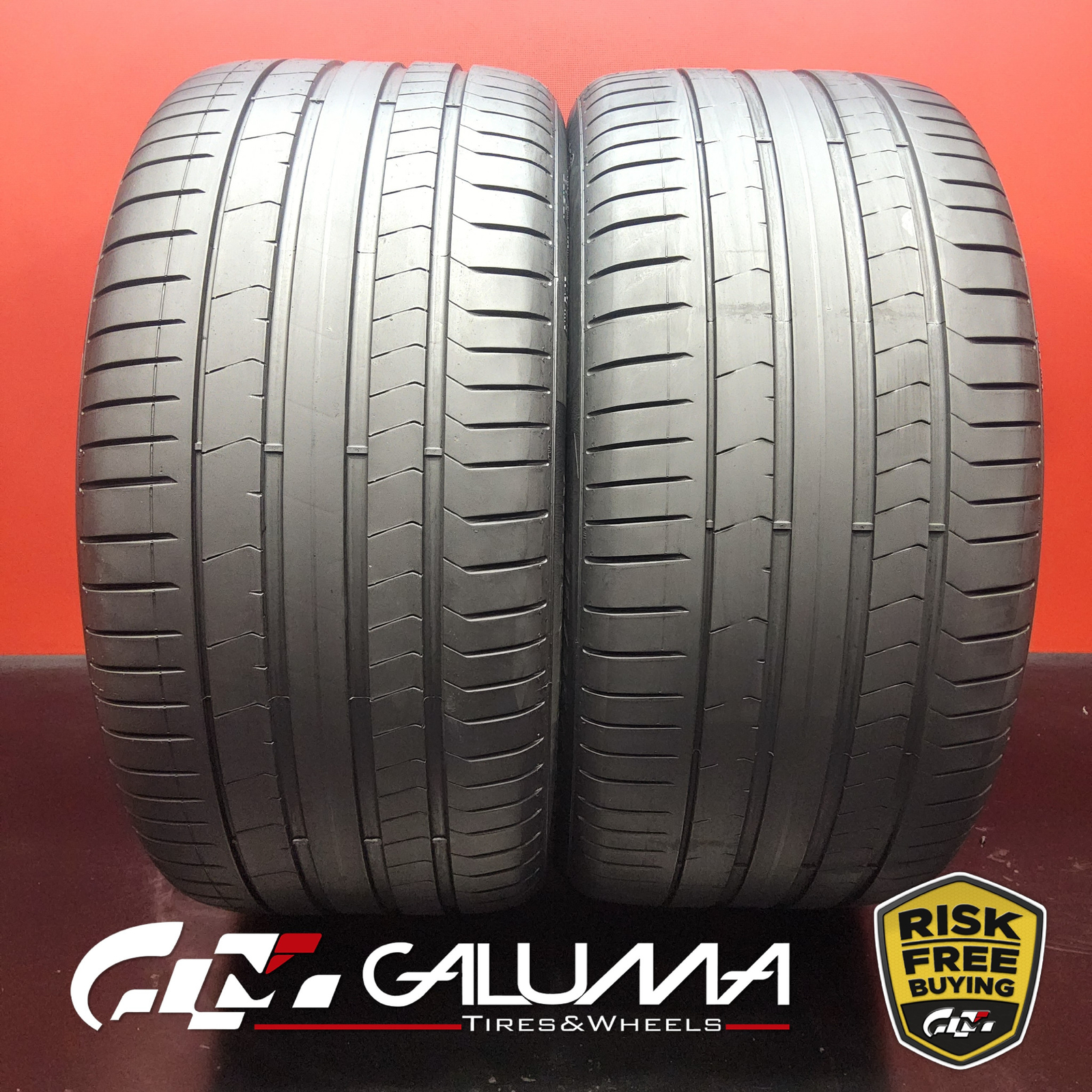 Set of 2 Tires Pirelli P Zero PZ4 Run Flat 315/35R21 315/35/21 3153521 #85810