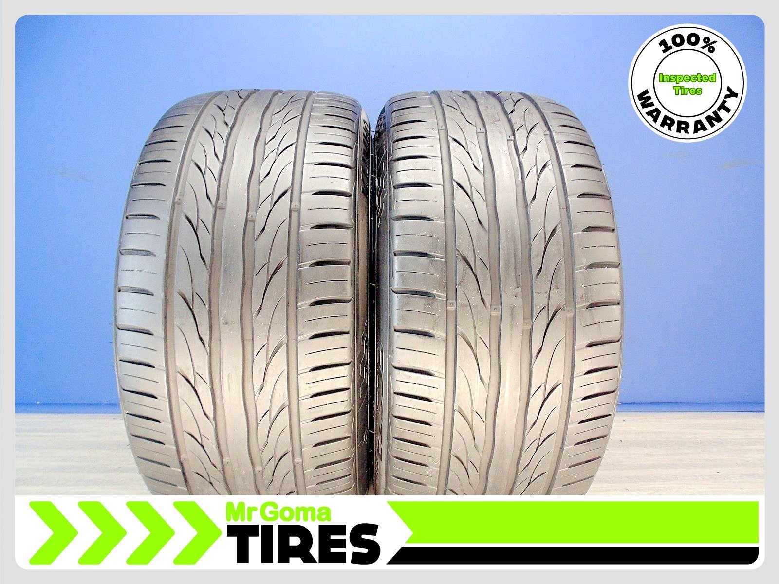 SET OF 2 KUMHO ECSTA PS31 245/40ZR17 USED TIRES 7.7/32 TREAD 91W 2454017