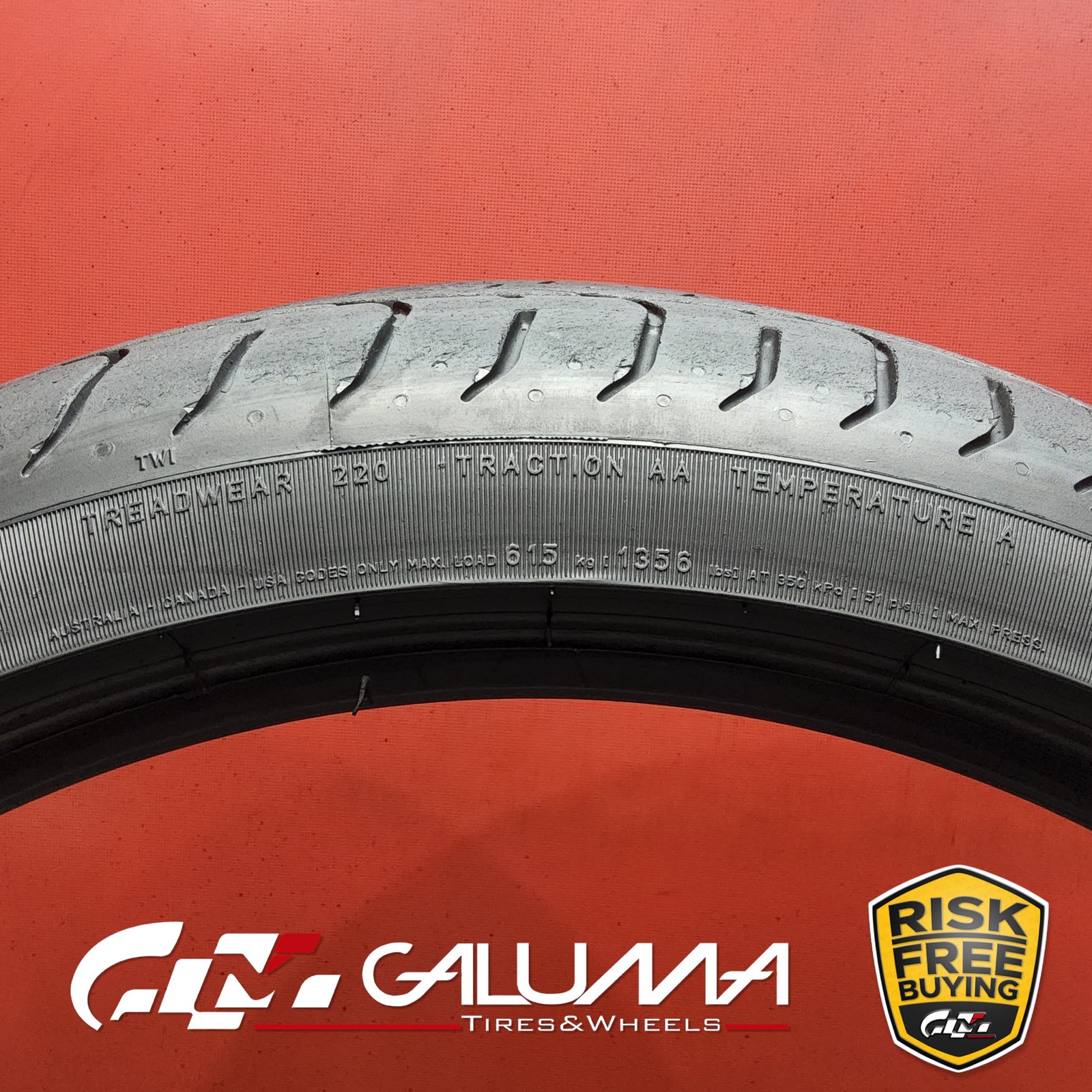 1 (One) Tire Pirelli P Zero N1 245/35ZR20 245/35/20 2453520 No Repairs #89834