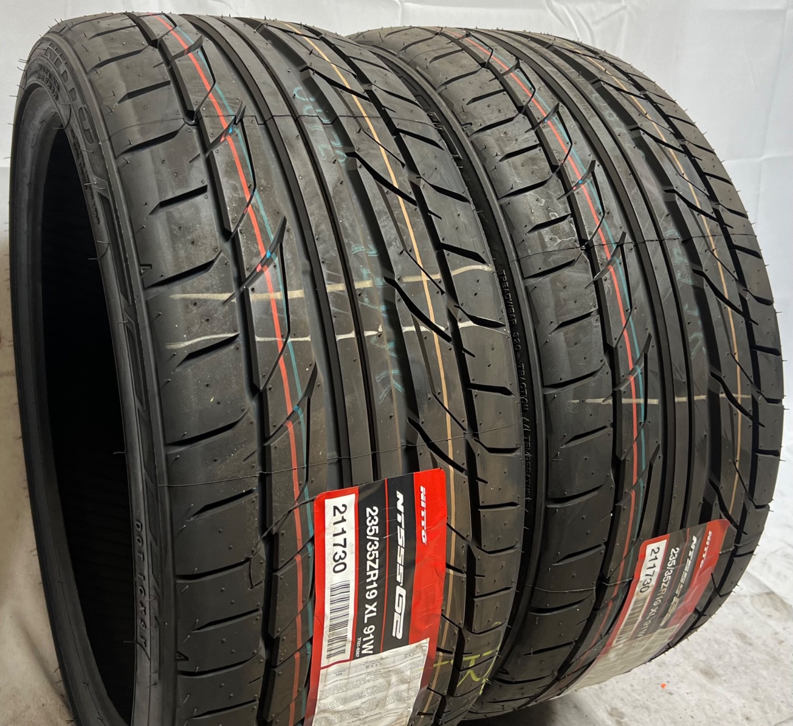 2 – NEW 235/35ZR19 XL (91W) Nitto NT555 G2 (NT5G-1) – 7012