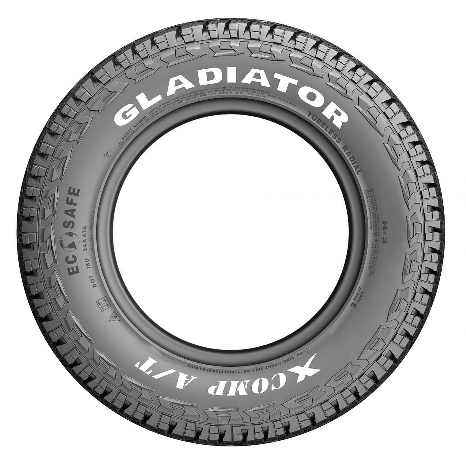 4 New Gladiator X Comp A/t – Lt285x75r17 Tires 2857517 285 75 17