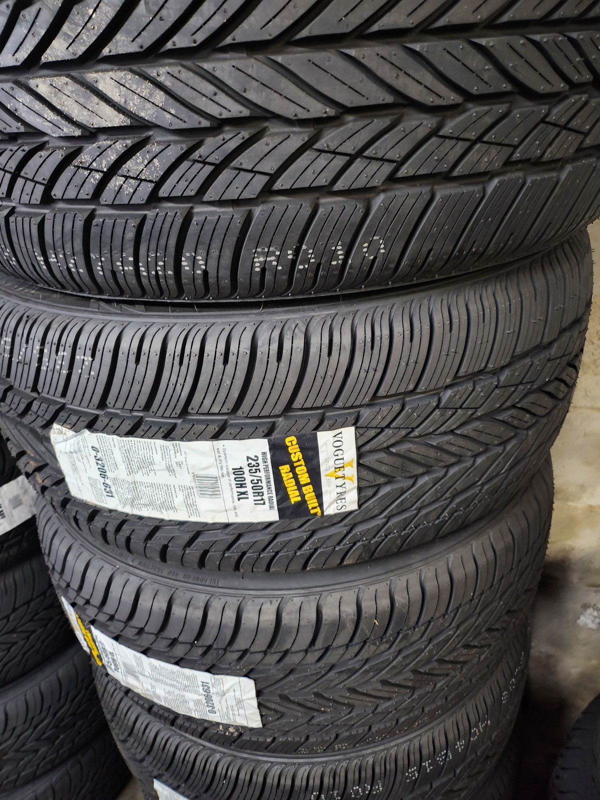 Vogue Custom Built Radial VIII 235/55R17 Tire