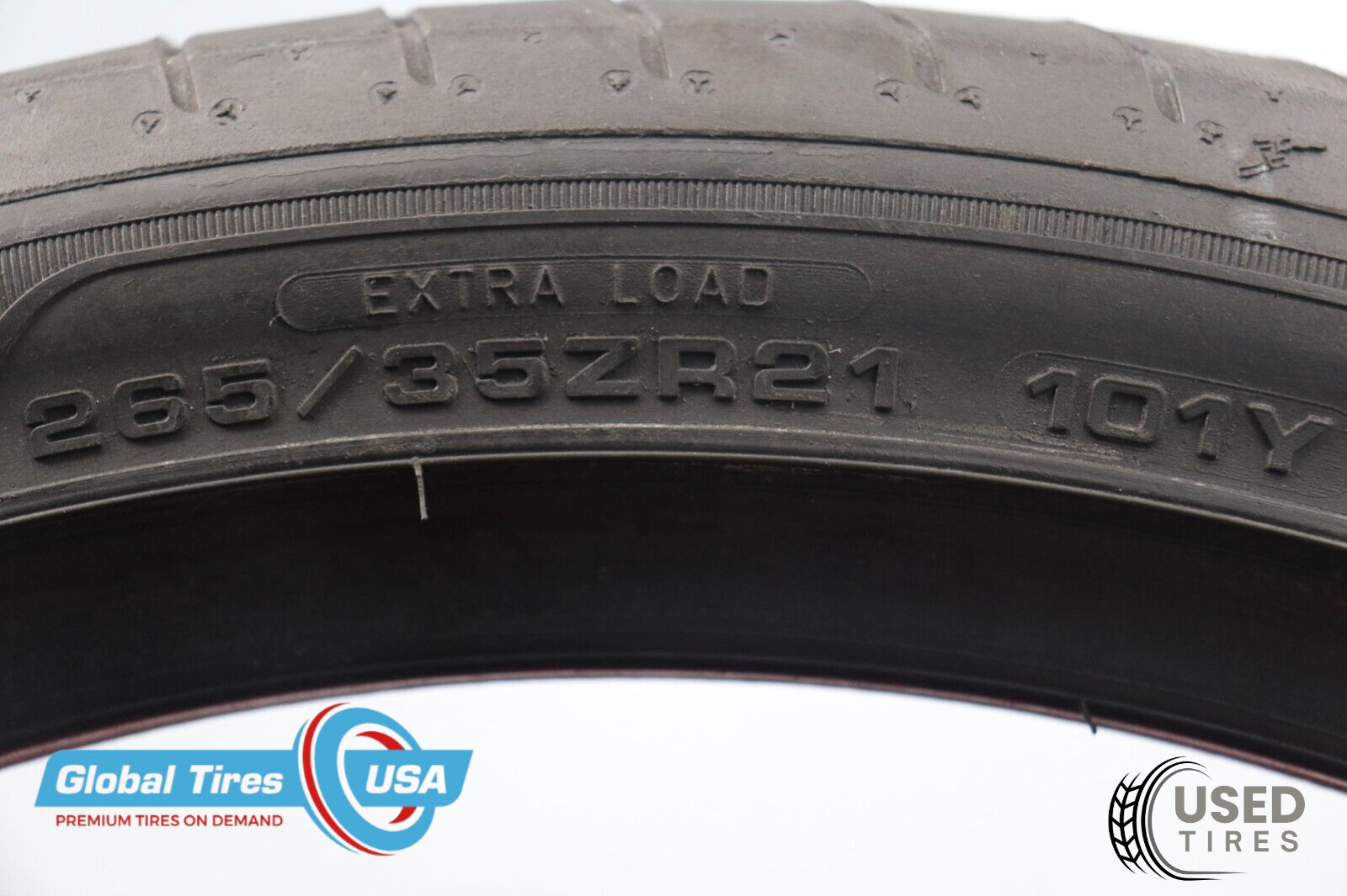 4 Used GoodYear Eagle F1 Asymmetric 3 NFO 305/30ZR21 104Y & 265/35ZR21 101Y