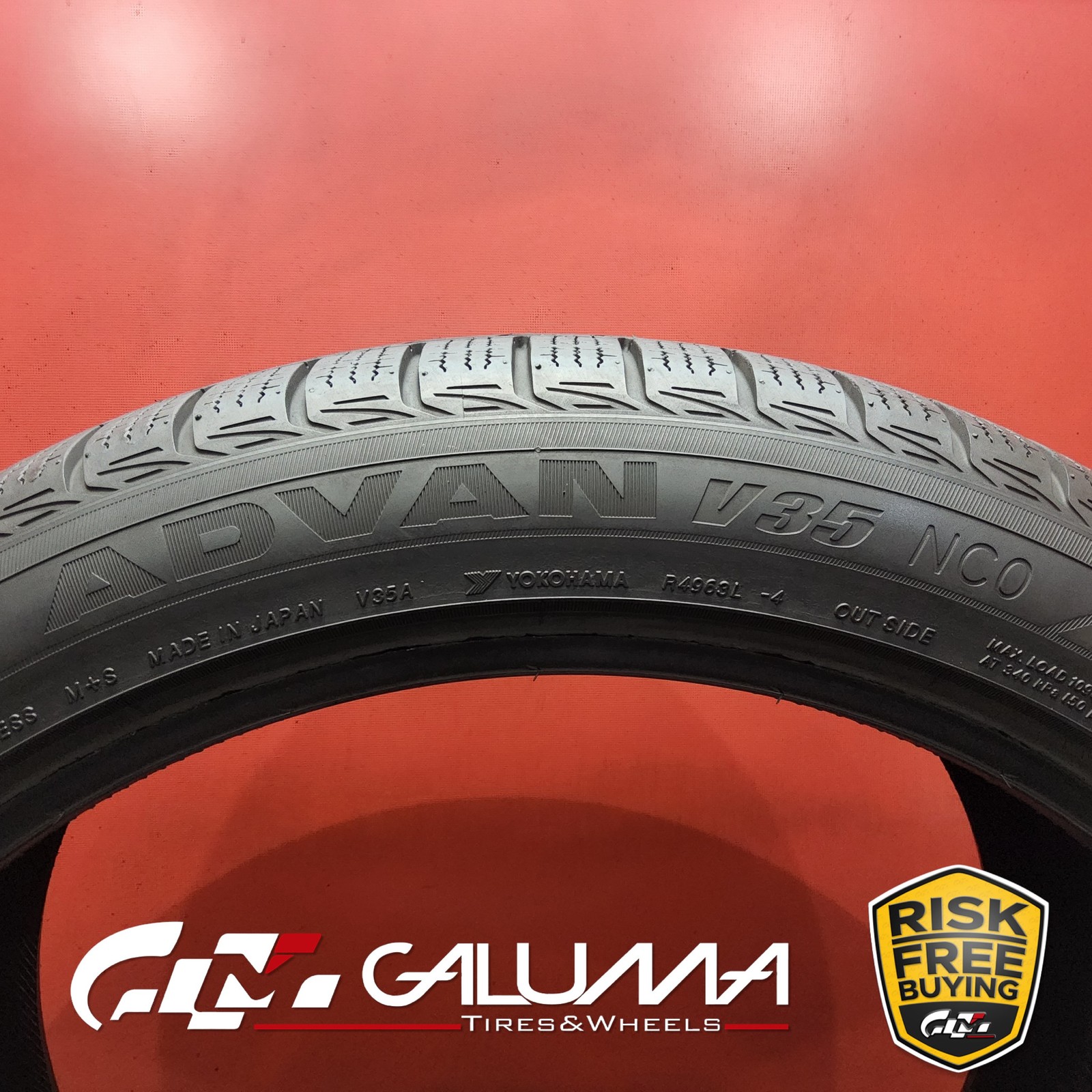 Set of 2 Tires Yokohama Advan V35 XL 315/35R22 315/35/22 3153522 No Patch #92269