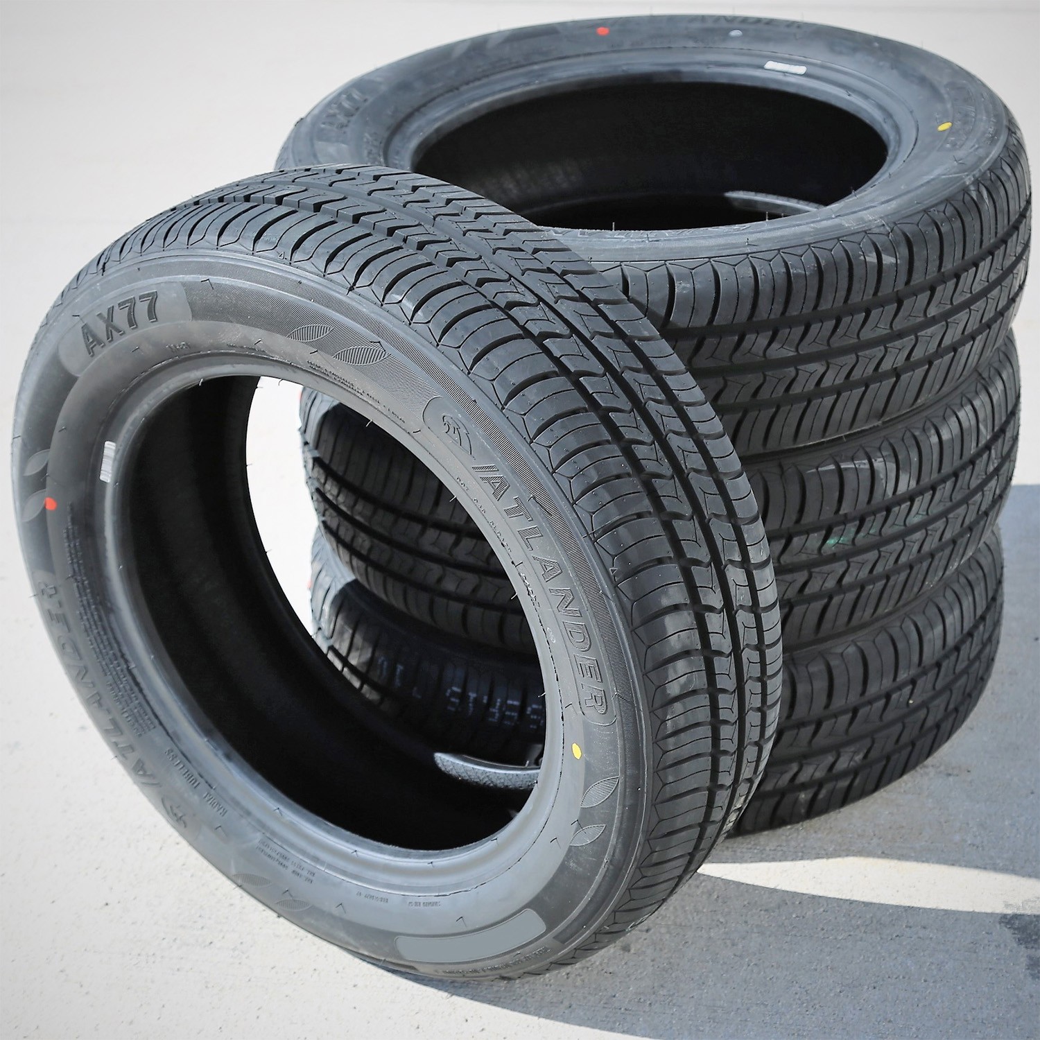 2 Atlander AX-77 215/65R15 100H XL All Season Tires 60k Mi Warranty UTQG 560AA