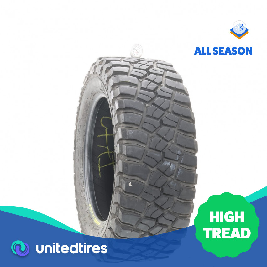 Used LT 265/60R18 BFGoodrich Mud-Terrain T/A KM3 119/116Q – 11.5/32