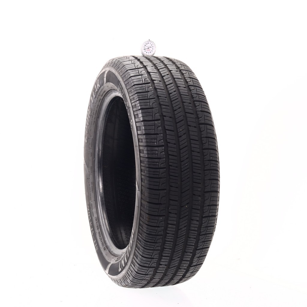 Set of (4) Used 235/55R19 Goodyear Reliant All-season 101V – 9-10/32