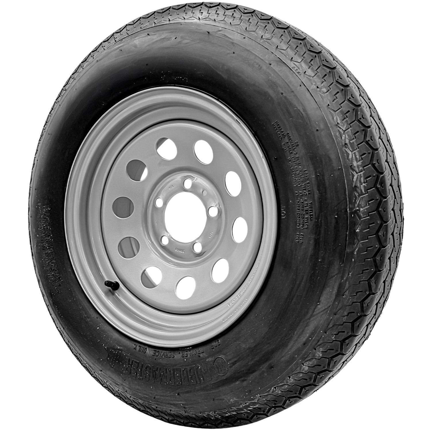 2 Assemblies RubberMaster H187 ST F78-14 6 Ply 14×6 5 x 114.3 Silver Modular