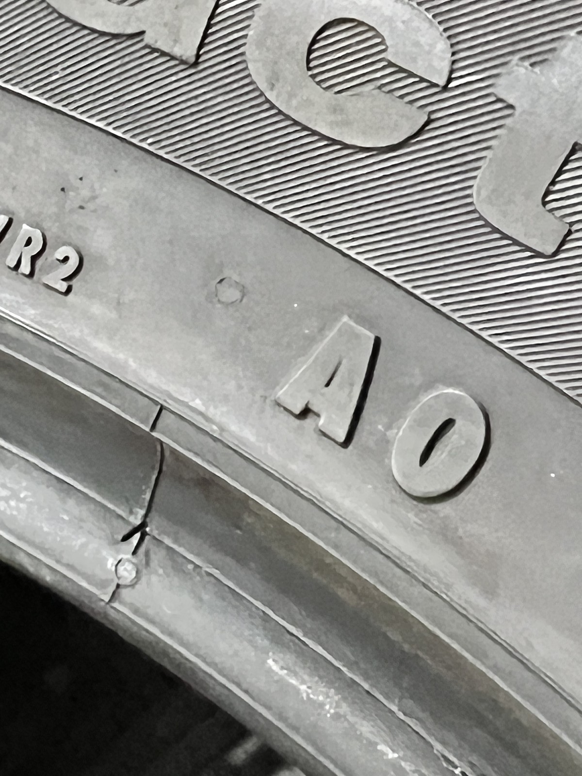 Set Of 2 Continental ContiProContact AO 255/45R19 104H DOT.3725 10/32 NO Patch