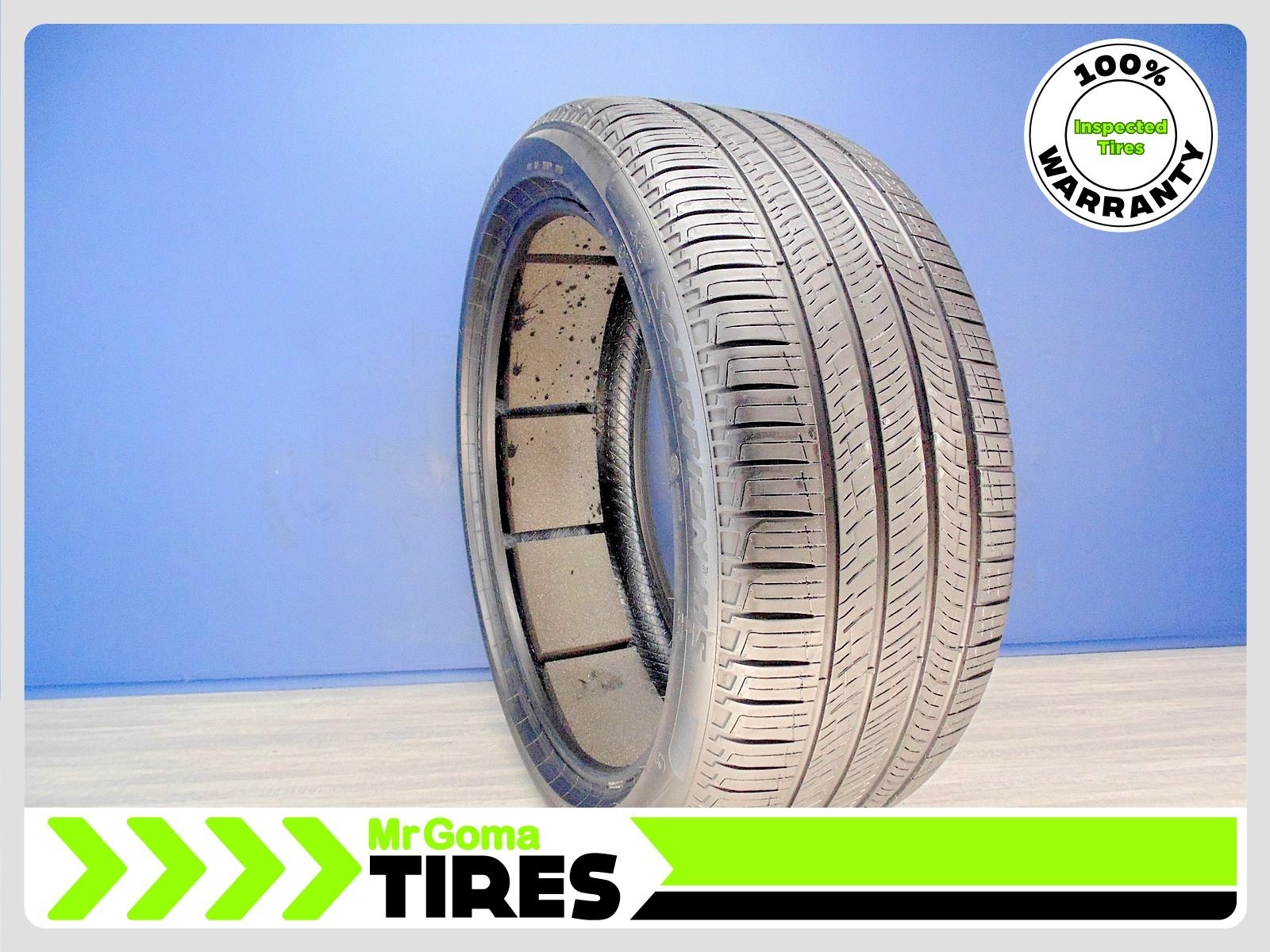1 PIRELLI SCORPION TM MS LR PNCS XL HL285/40R23 USED TIRE 7.3/32 TREAD 2854023