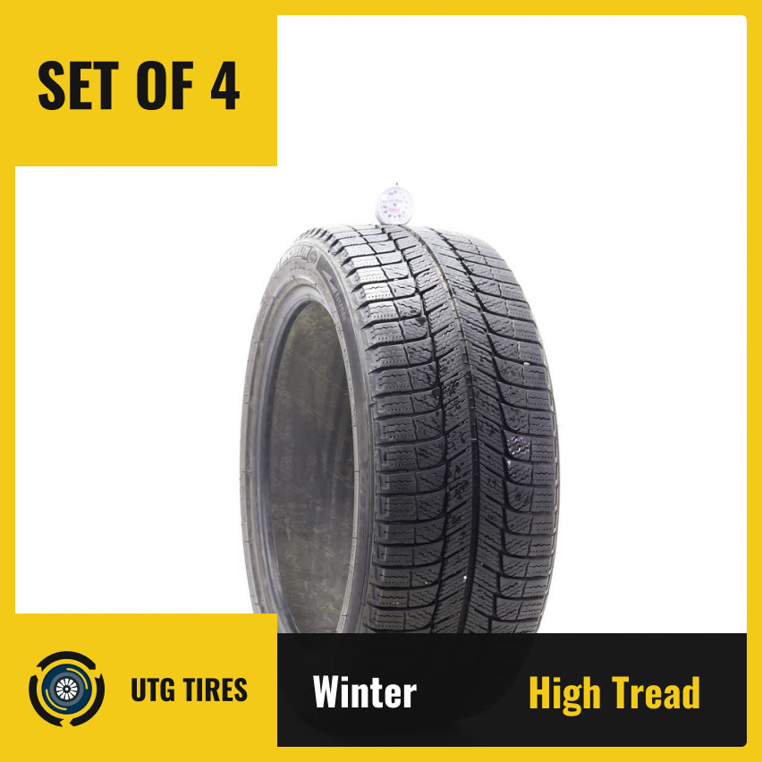 Set of (4) Used 225/45R17 Michelin X-Ice Xi3 94H – 9/32