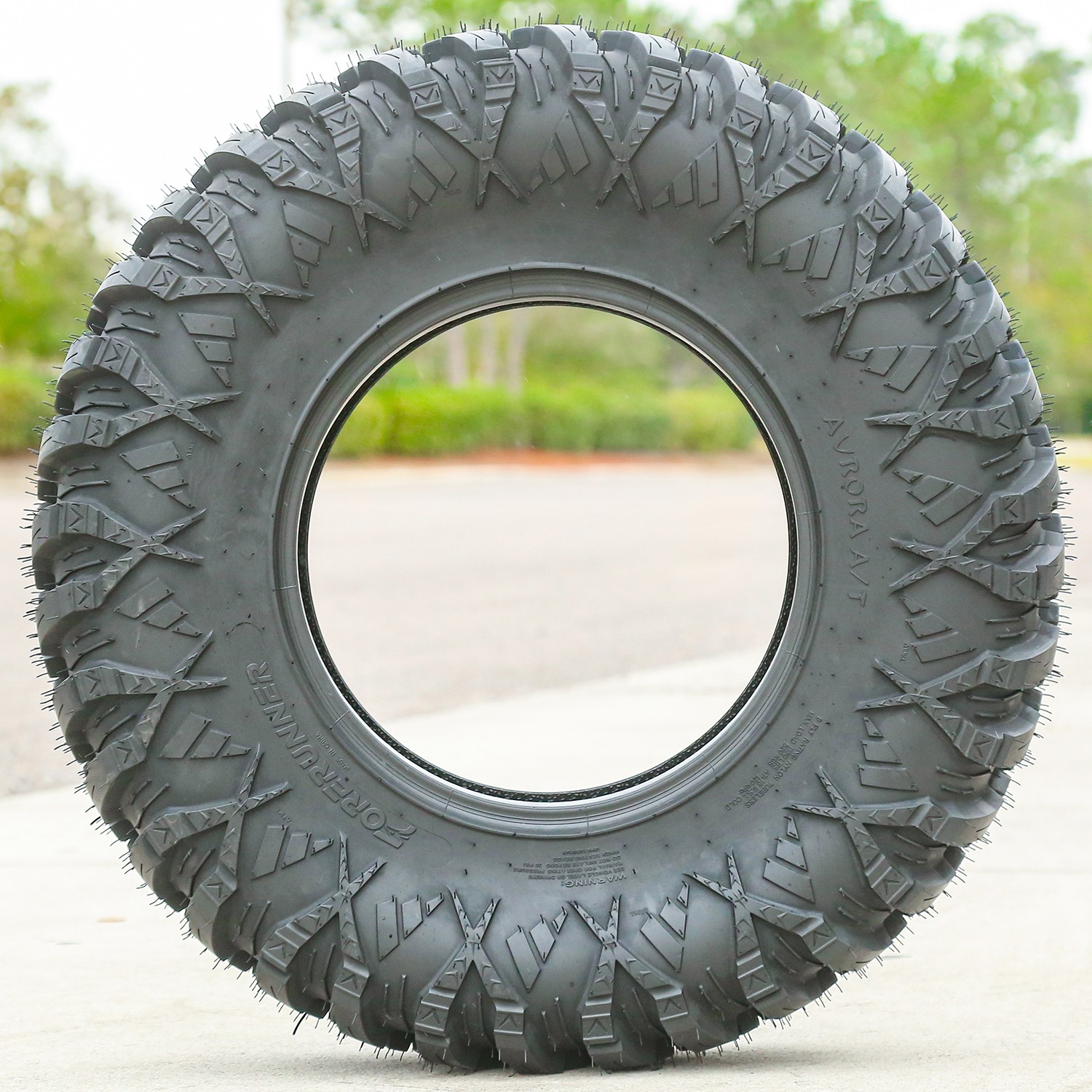 Forerunner Aurora A/T 25×10.00R12 25x10R12 67J 8 Ply All Terrain ATV UTV Tire