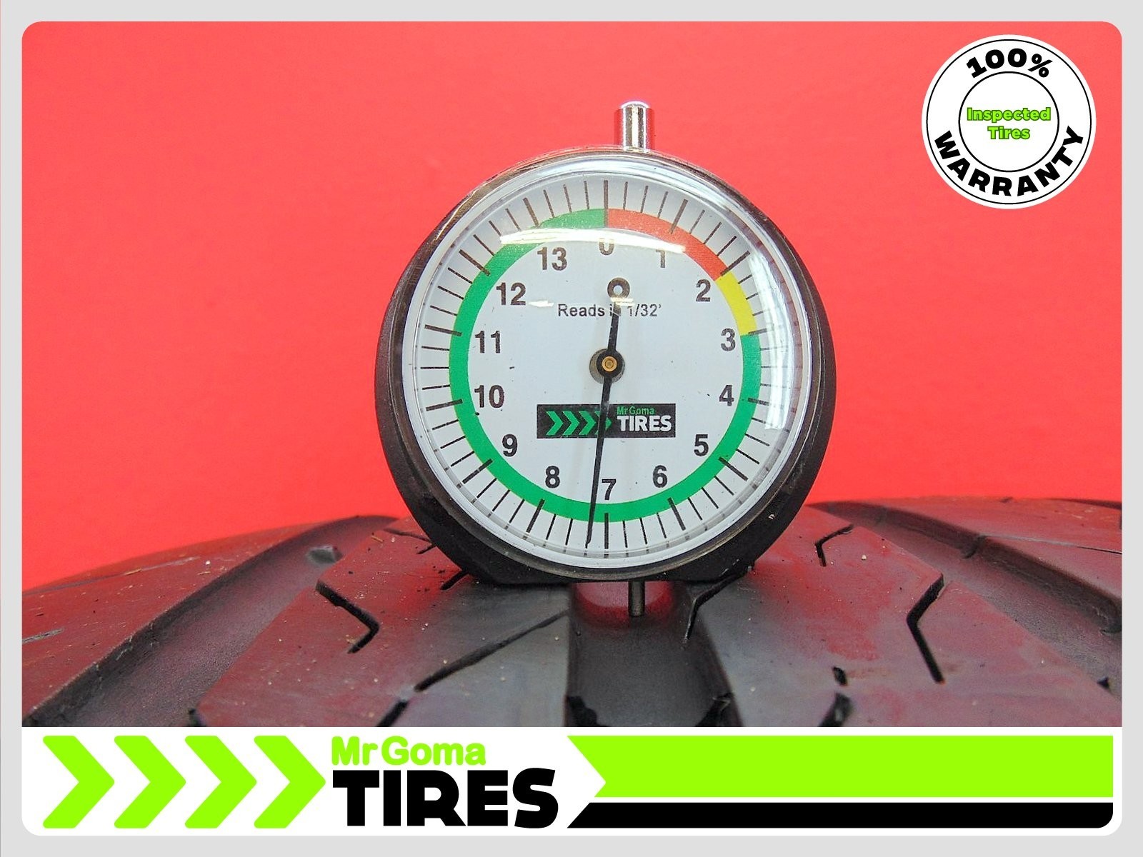 1 CONTINENTAL ECOCONTACT 6 Q MO MERCEDES XL 285/40R20 USED TIRE 7.3/32 TREAD