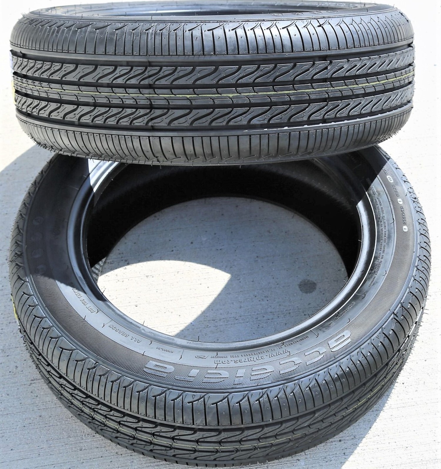 2 Tires Accelera Eco Plush 185/65R15 88H AS A/S All Season