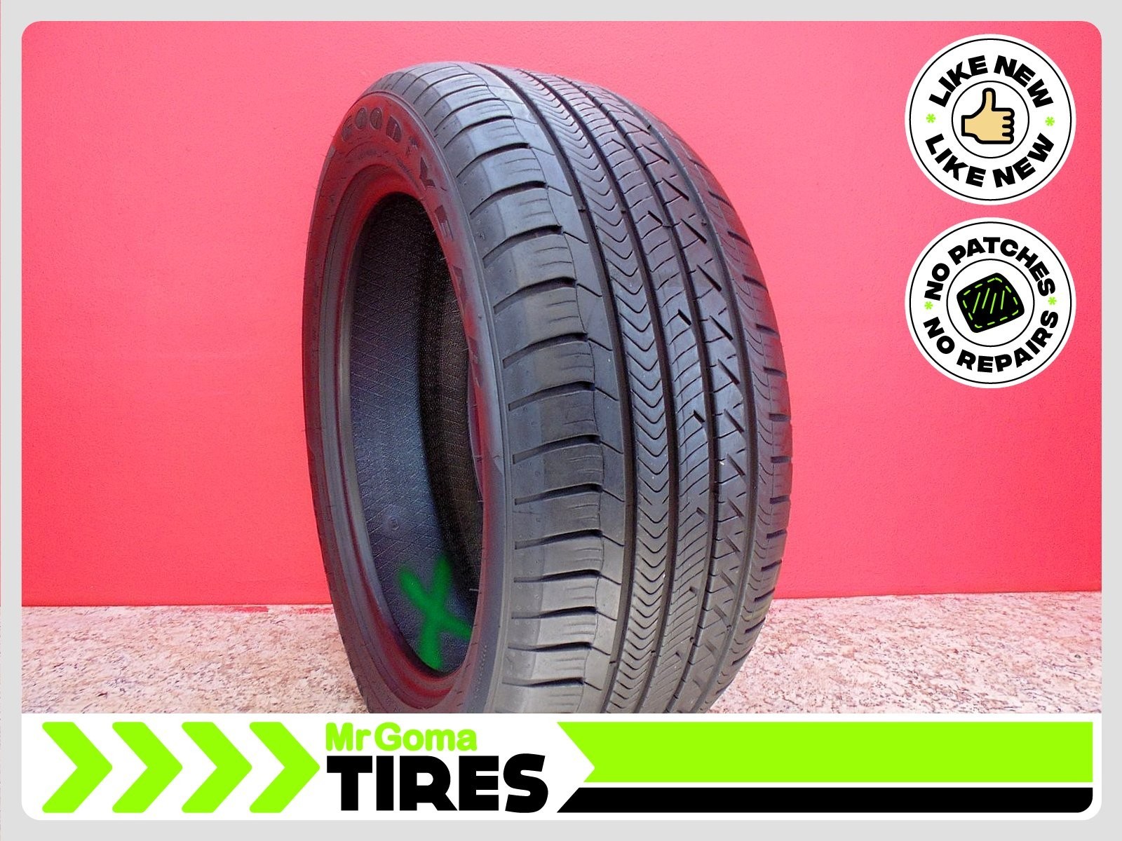 1 GOODYEAR EAGLE SPORT A/S AO AUDI XL 255/50R20 USED TIRE 9.0/32 TREAD LIKE NEW