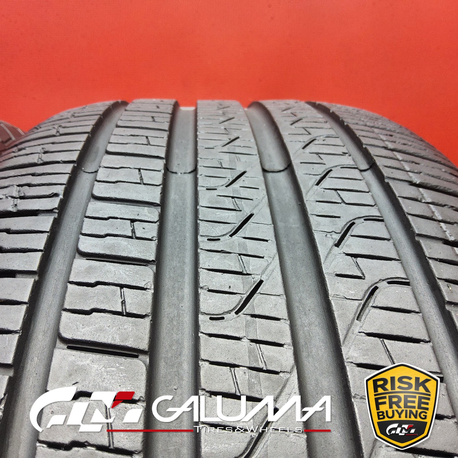 Set of 2 Tires Pirelli Cinturato P7 A/S RunFlat ★MOE 245/45R18 No Repairs #96218