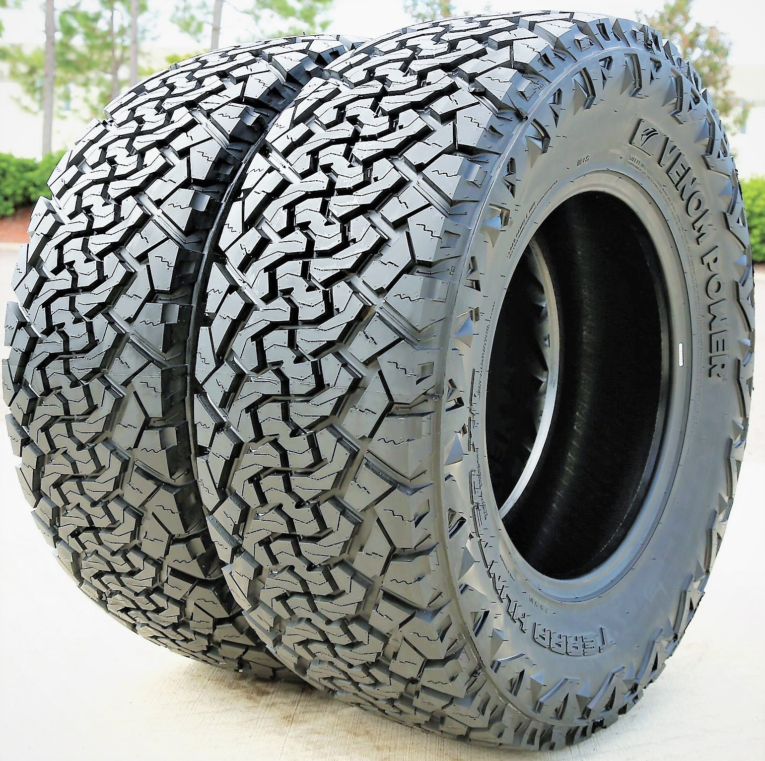 2 Tires Venom Power Terra Hunter X/T LT35X12.50R20 E 10 Ply RWL Extreme Terrain
