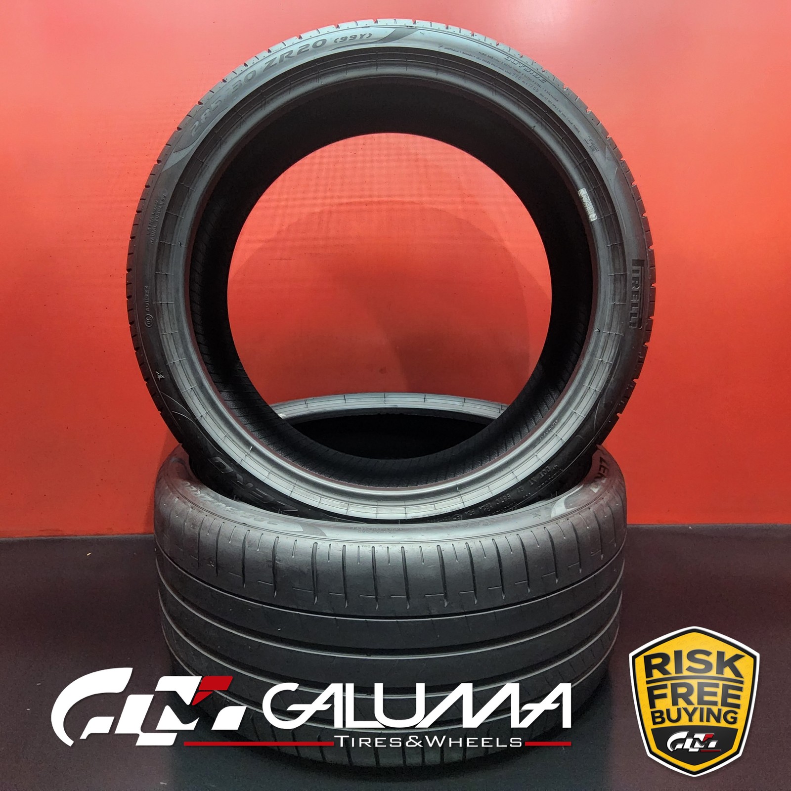 Set of 2 Tires Pirelli P-Zero (PZ4) ★ XL 285/30ZR20 285/30/20 2853020 99Y #95491