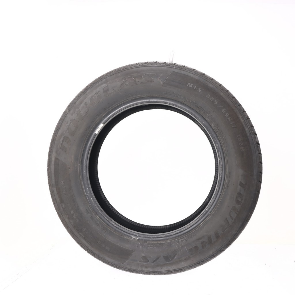 Set of (4) Used 225/65R17 Douglas Touring A/S 102H – 6-7.5/32