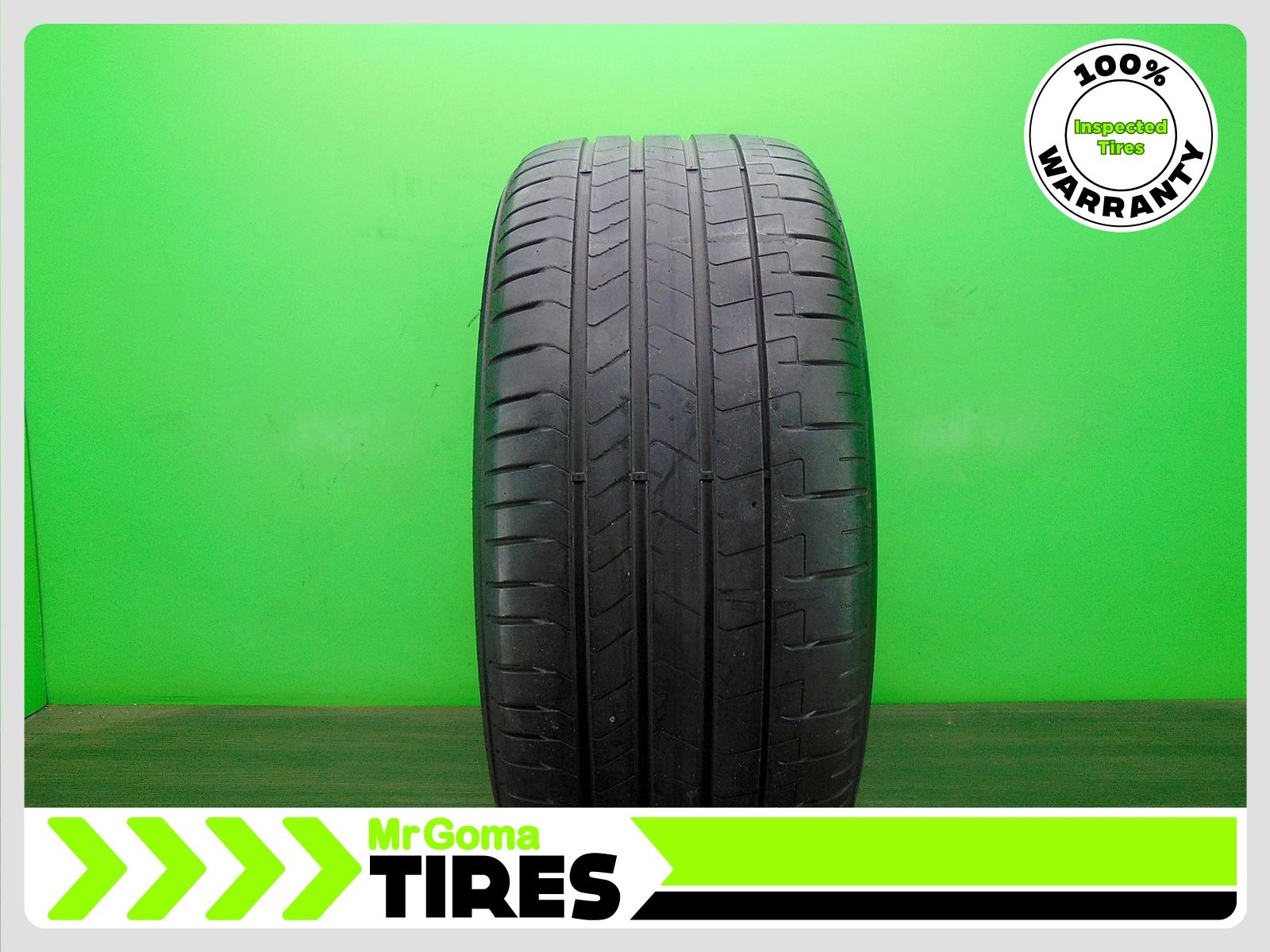 1 255/40R19 USED TIRE PIRELLI P ZERO TM RSC RFT XL 5.3/32 TREAD 2554019 100Y