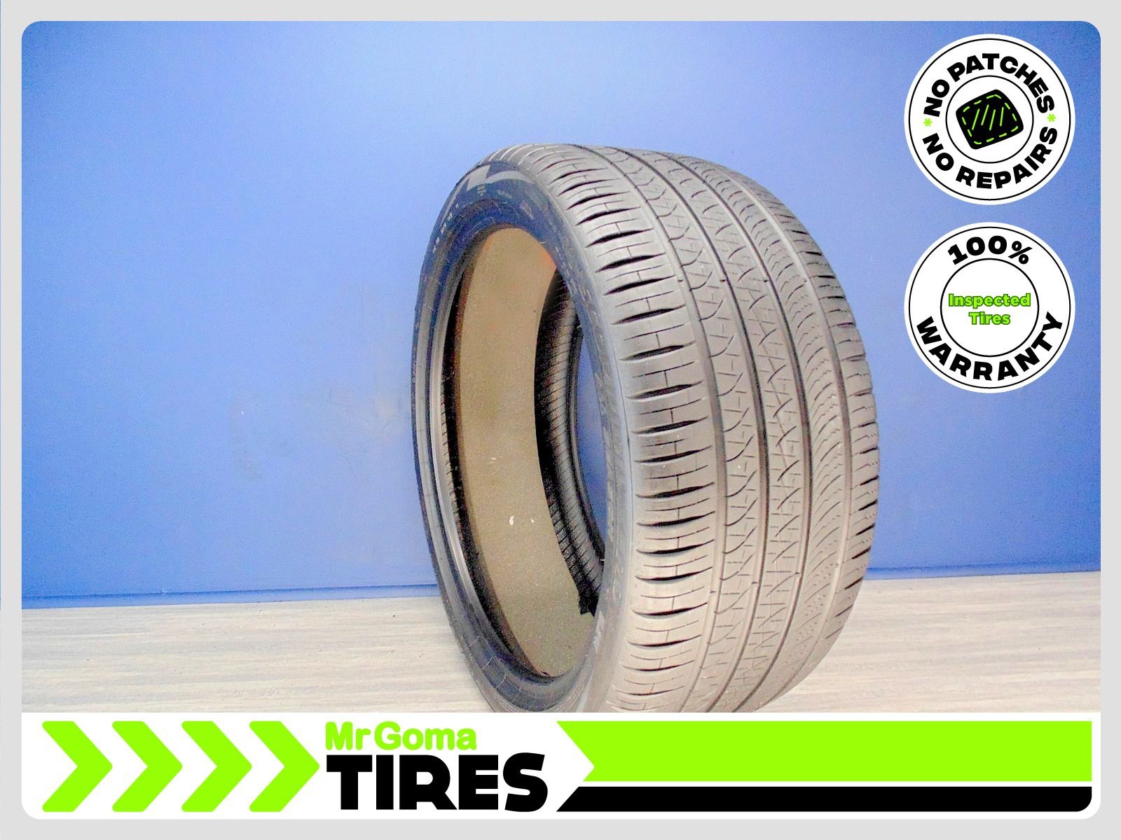 1 PIRELLI SCORPION TM ZERO A/S TO ELECT PNCS 285/35R22 USED TIRE 7.3/32 2853522