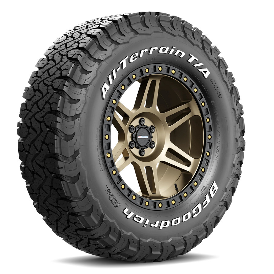 BFGOODRICH All Terrain T/A KO3 LT265/65R17 116/113S RWL 8 Ply (Quantity of 4)