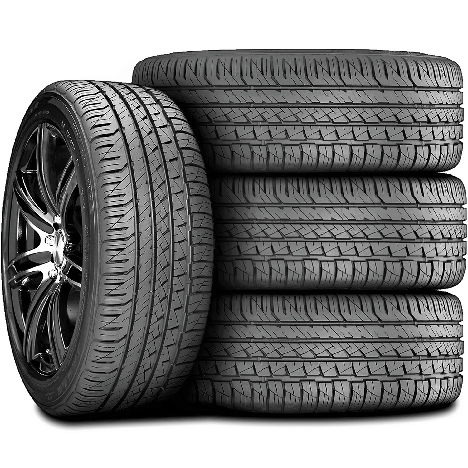 4 Tires Goodyear Eagle F1 Asymmetric All-Season 245/40R20 95V (DC) Run Flat