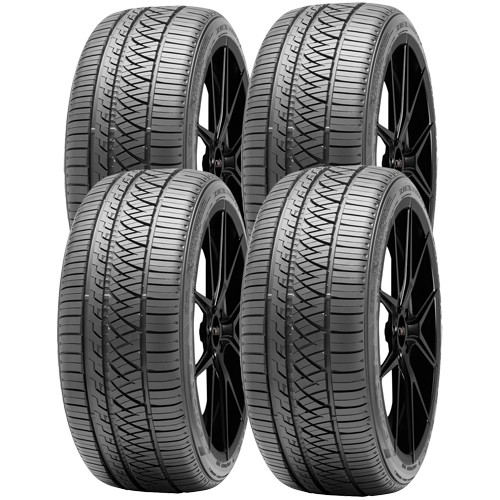 (QTY 4) 215/45R18 Falken Ziex ZE960 A/S 93W XL Black Wall Tires