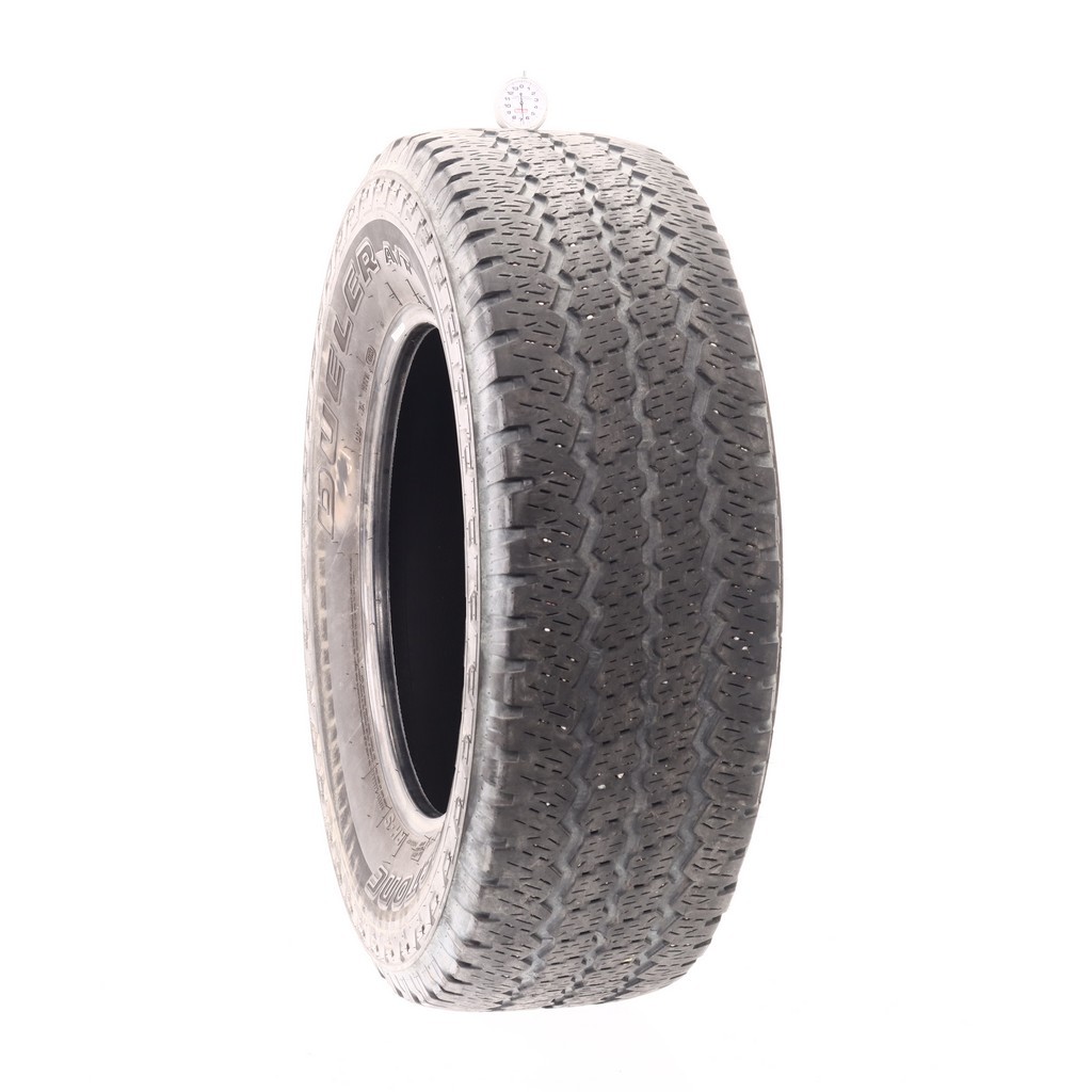 Set of (4) Used LT 275/70R18 Bridgestone Dueler A/T RH-S 125/122R – 6.5-8/32
