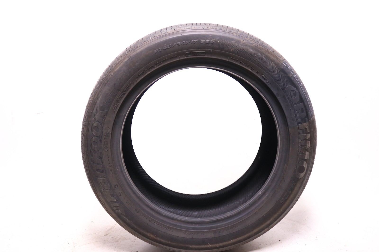 Take Off 245/50R17 Hankook Optimo H426 – 98V – 8.5/32 No Repairs