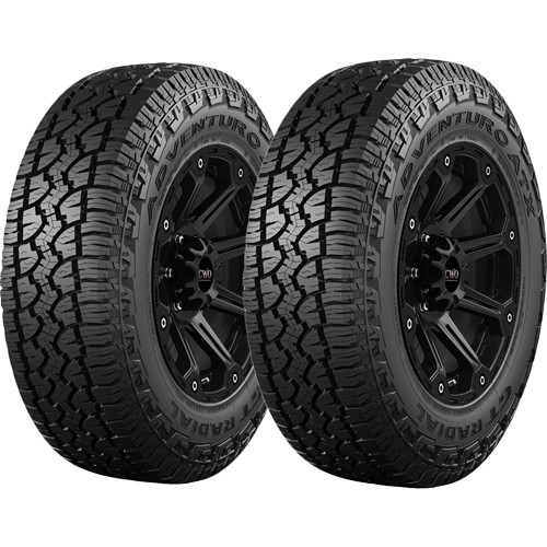 (QTY 2) P255/70R16 GT Radial Adventuro ATX 109T SL Black Wall Tires