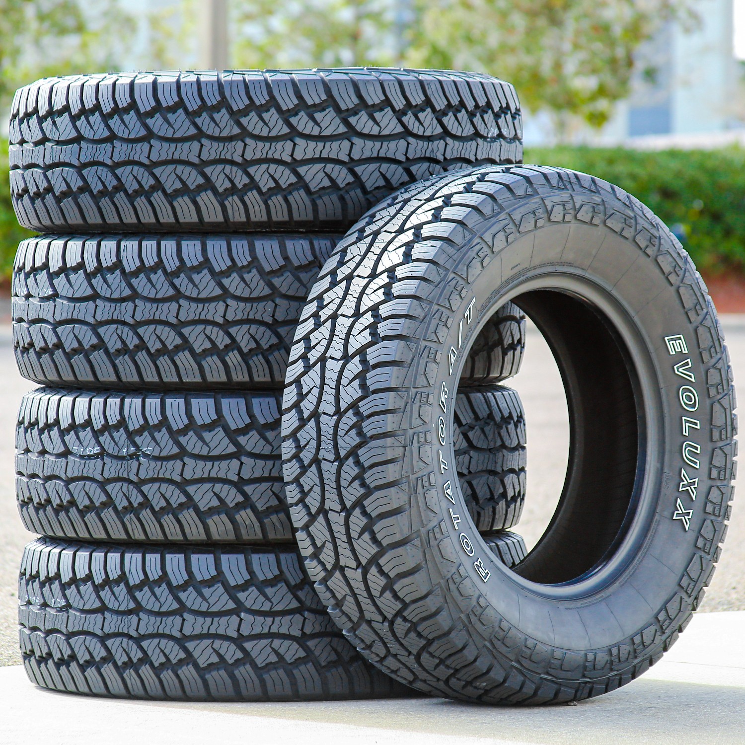 2 Tires 255/70R18 Evoluxx Rotator A/T AT All Terrain 113S