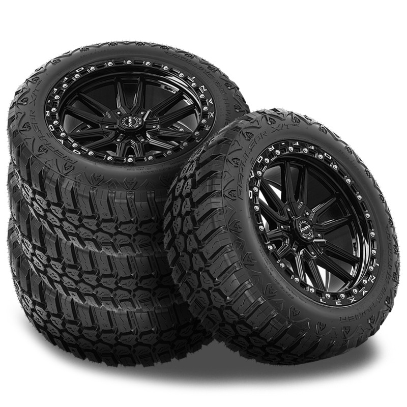 4 RBP Repulsor X/T RX 33×12.50×15 108Q Mud Tires Truck [ Load Range C, 6 PLY ]