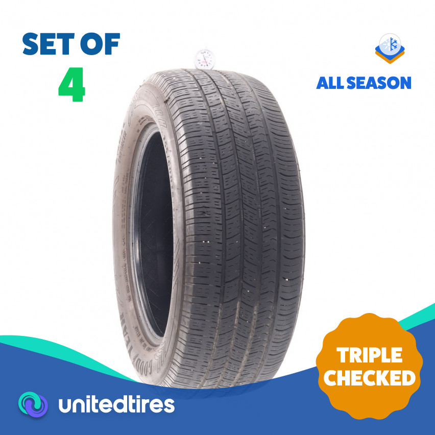 Set of (4) Used 255/60R18 Goodyear Eagle Enforcer 108V – 6-7.5/32