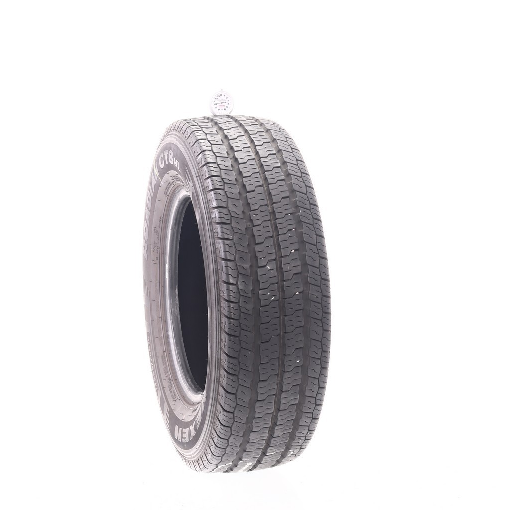 Set of (4) Used LT 225/75R16 Nexen Roadian CT8 HL 115/112R – 9.5-11/32