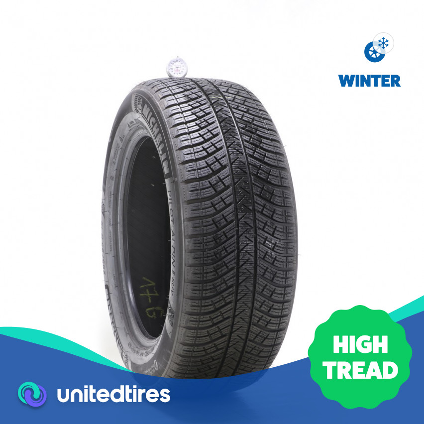 Used 255/55R19 Michelin Pilot Alpin 5 SUV NO 111V – 10/32