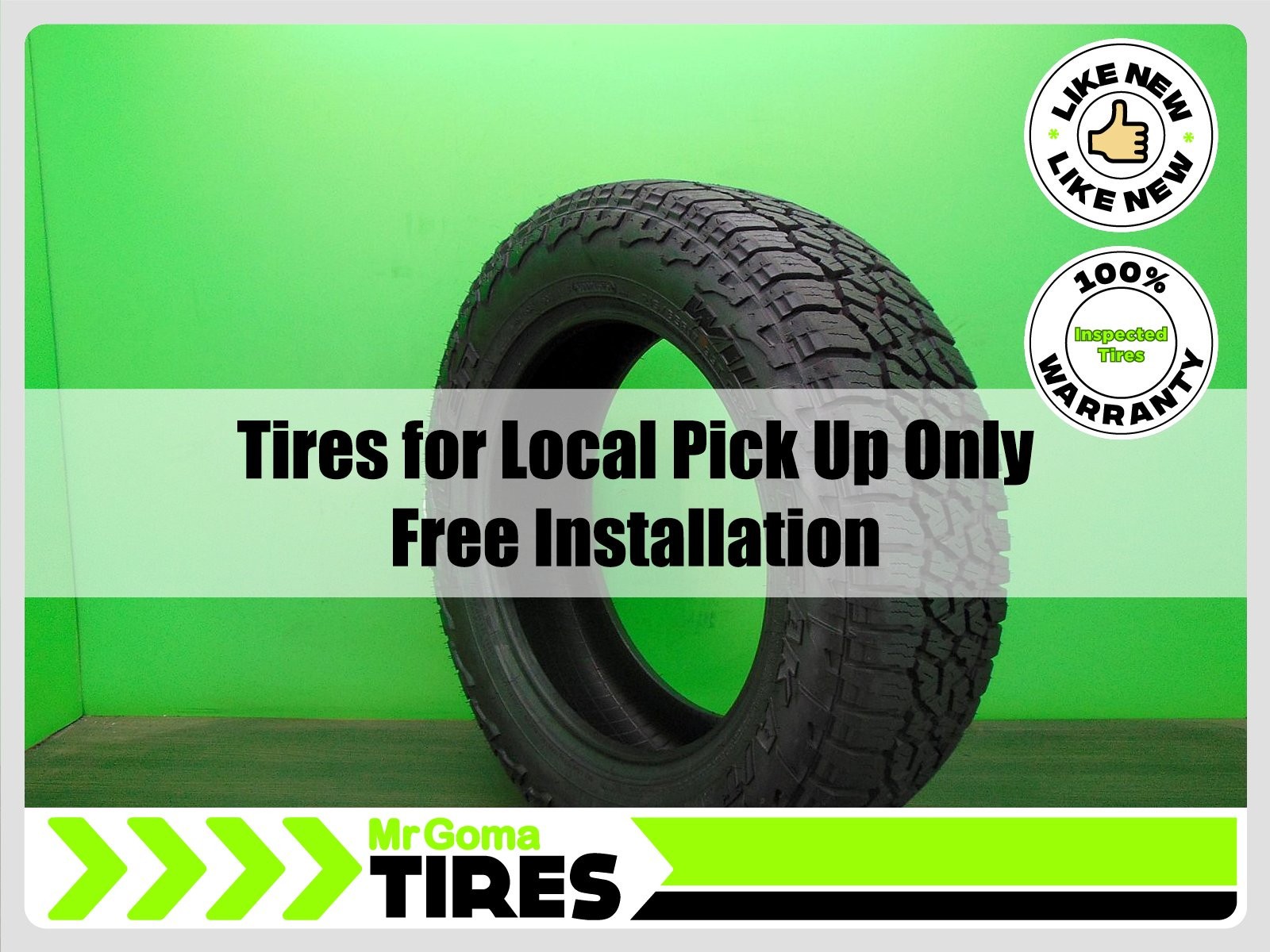 1 215/65R17 FALKEN WILDPEAK A/T AT3W USED TIRE 10.0/32 TREAD 2156517 99T