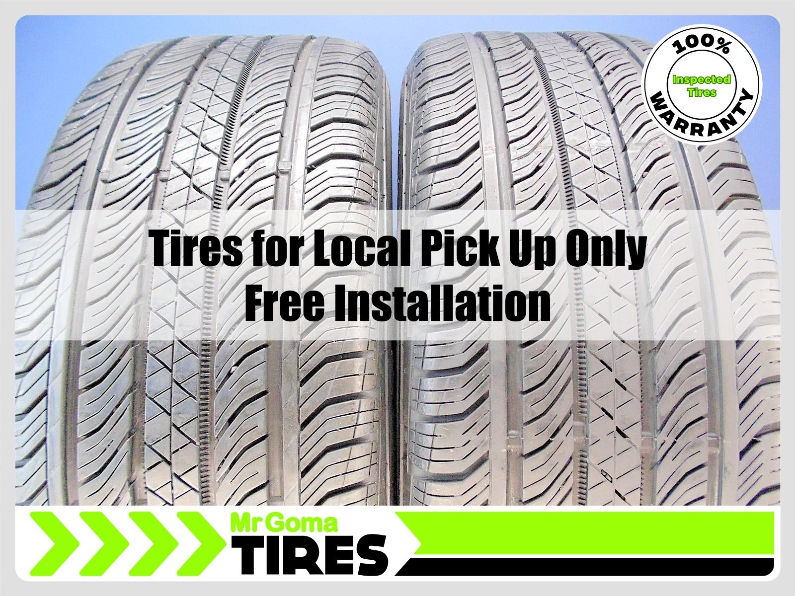 2 CONTINENTAL PROCONTACT TX AO 235/50R19 USED TIRES 8.5/32 Tread 99H 2355019