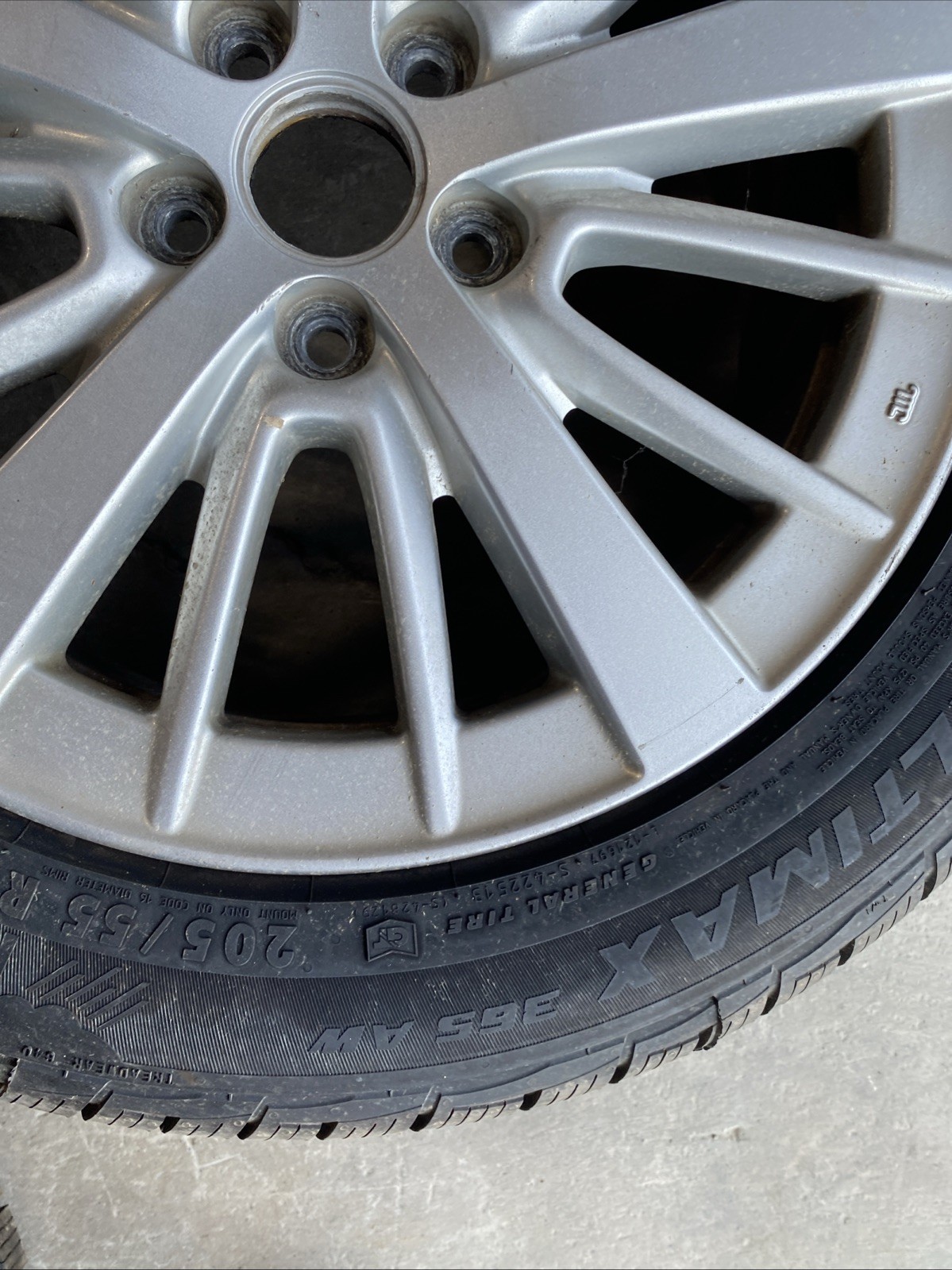 2017 2018 2019 Subaru Impreza Hatch Back Wagon Altimax 205 55 R16 91H Tire Rim