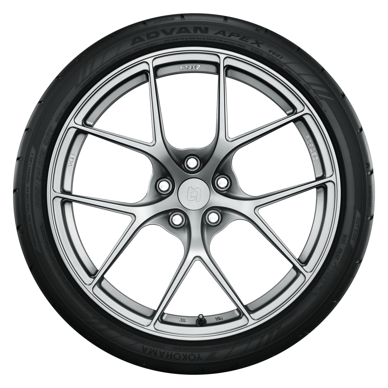 2 New Yokohama Advan Apex V601 – 225/45r18 Tires 2254518 225 45 18