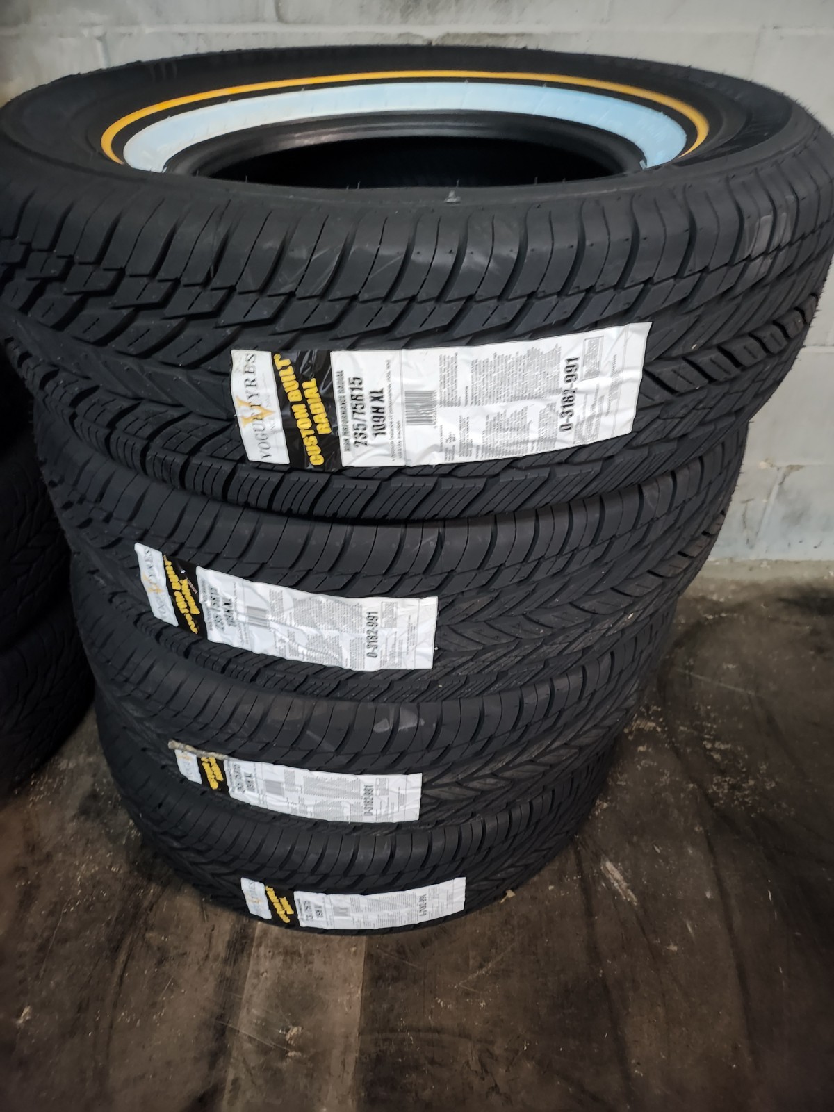 Vogue Custom Built Radial VIII 235/55R17 Tire
